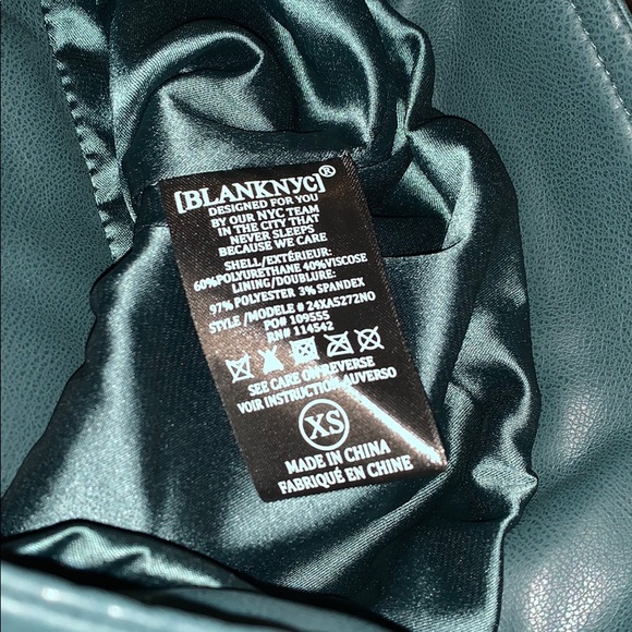 NWT BlankNYC | Vegan Leather Moto Jacket - Picture 7 of 8